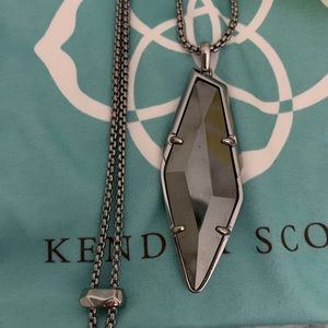 NWT Beatrice Hematite Necklace